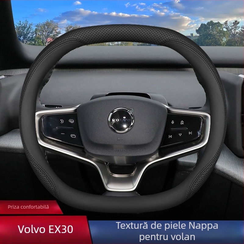 Husă de volan Volvo EX30, stil sport, design ultra-subțire, universal pentru toate anotimpurile