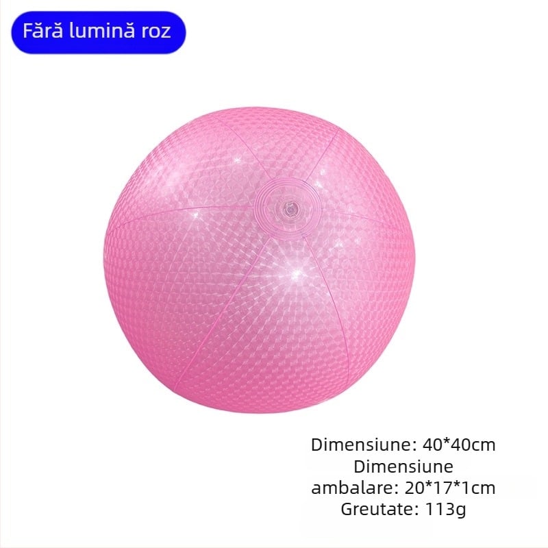 Public Industry hamac gonflabil pentru apă din PVC ecologic, cu LED-uri, pliabil