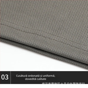 Tricou unisex pentru adulți cu mânecă lungă, guler rotund, din poliester, rezistent la uzură, pentru sport și drumeții