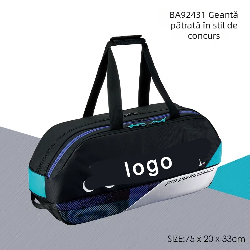 Geantă badminton/tenis – Material Oxford, Impermeabil, Cod 92431, Adulți, Unisex