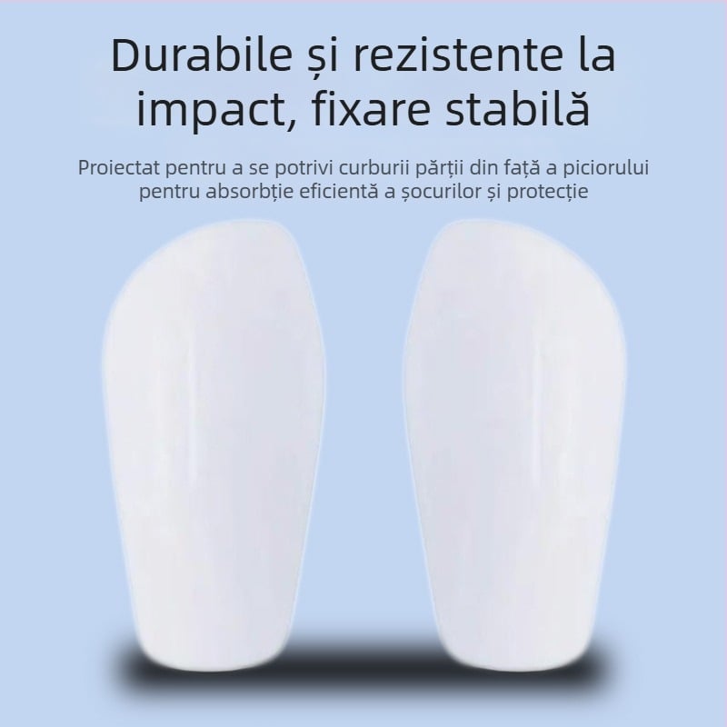 Protecții tibie fotbal din plastic PBT, rezistență la temperaturi înalte, imprimare sublimare, protecție împotriva impactului