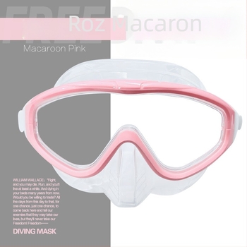 Mască pentru scufundări libere, cadru mare, anti-fog, volum redus; material: silicon lichid; marcă: OTHER; fără mărci private licențiate