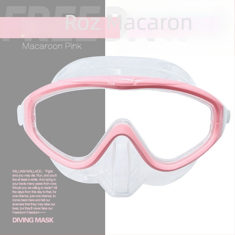 Mască pentru scufundări libere, cadru mare, anti-fog, volum redus; material: silicon lichid; marcă: OTHER; fără mărci private licențiate