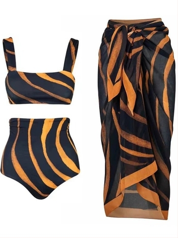 Set de plajă cu rochie din plasă și costum de baie, poliester, 82% poliester, căptușeală poliester 18%, greutate 300 g
