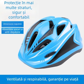 Casca pentru bicicletă și patinaj pentru copii - reglabilă, respirabilă, PVC+EPS, Zhenku
