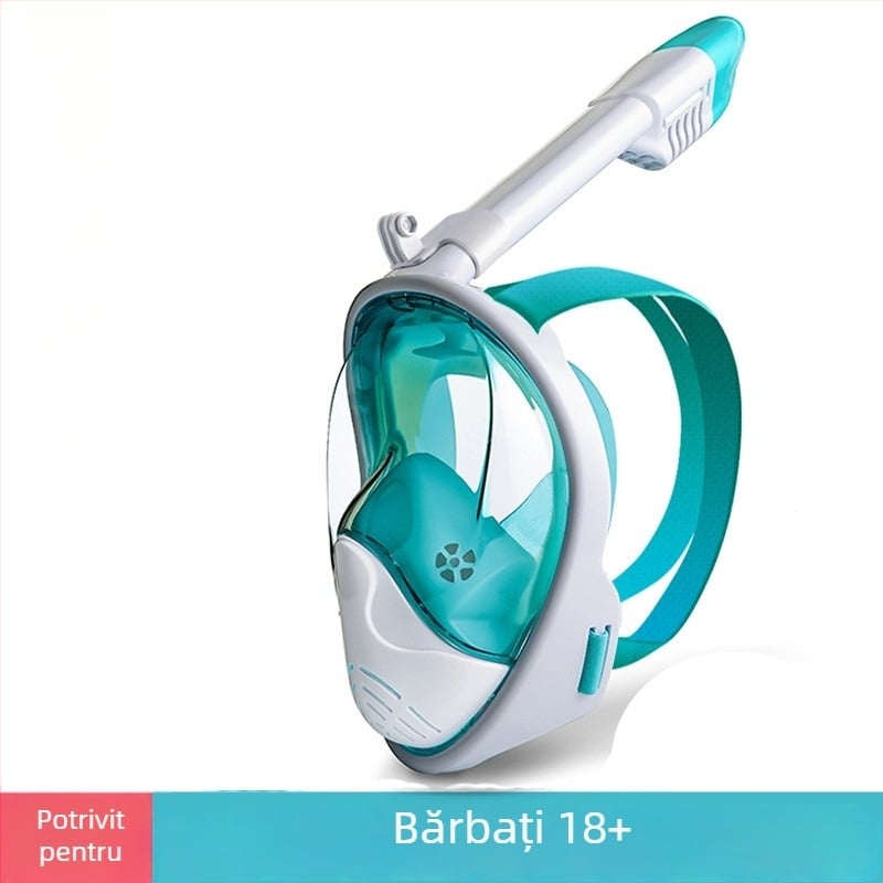 Mască de snorkeling din ABS; potrivită pentru adulți și copii; etichetă privată licențiată; marcă neutră