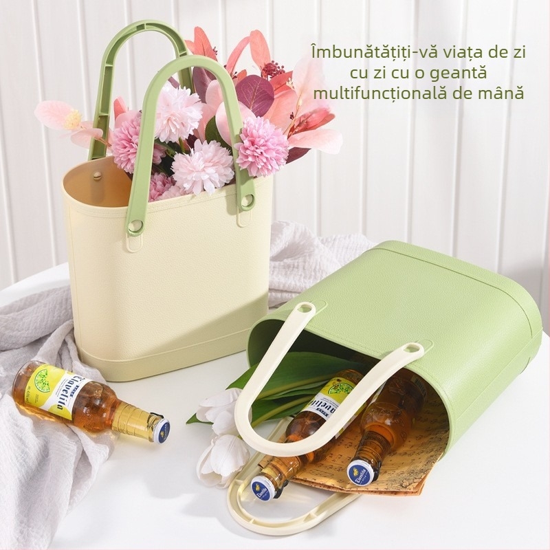 Geantă de cumpărături pentru organizare și depozitare în aer liber | Material PP, Model 8141, utilizare în exterior, stil modern minimalist