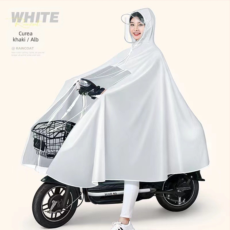 Poncho pentru motocicletă și vehicul electric, țesătură PVC, grosime normală, pentru 1 adult