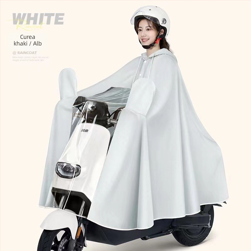 Poncho pentru motocicletă și vehicul electric, țesătură PVC, grosime normală, pentru 1 adult