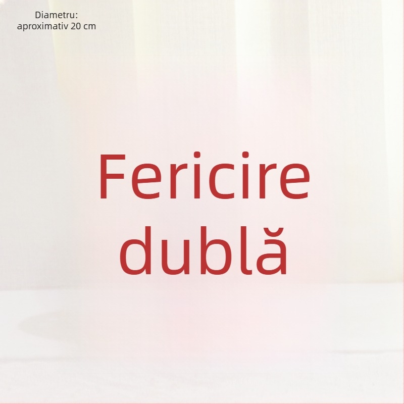 Ornament decorativ de nuntă, ceramică, ambalaj carton, marcă Qiyang, categorie Alte accesorii de nuntă, utilizare: Nuntă