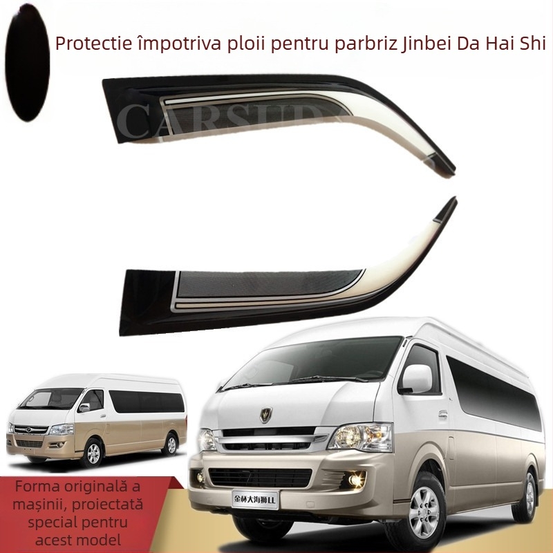 Protecție anti ploaie pentru geamuri din PU pentru Jinbei Jinlv Sea Lion, Jinlong, New Jinwei Kai Ge, Higer HC5 și Kowloon A4A6