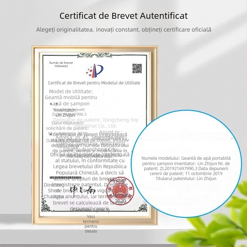 Sac de apă outdoor 10L, țesătură impermeabilă, brand TC, pentru camping, drumeții și alpinism