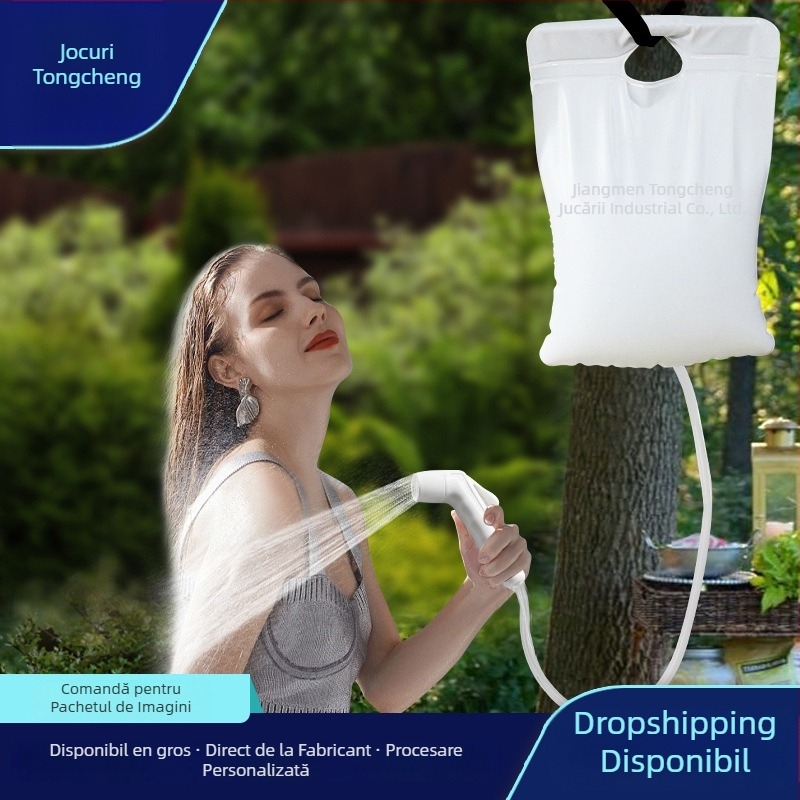 Sac de apă outdoor 10L, țesătură impermeabilă, brand TC, pentru camping, drumeții și alpinism