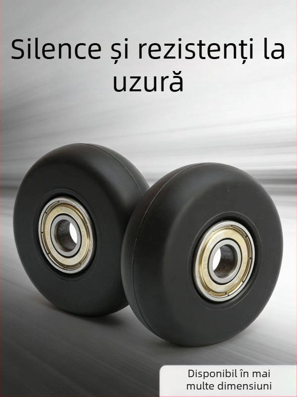 Set roți patine – roți PU, poliuretan, cu rulmenți, utilizare universală