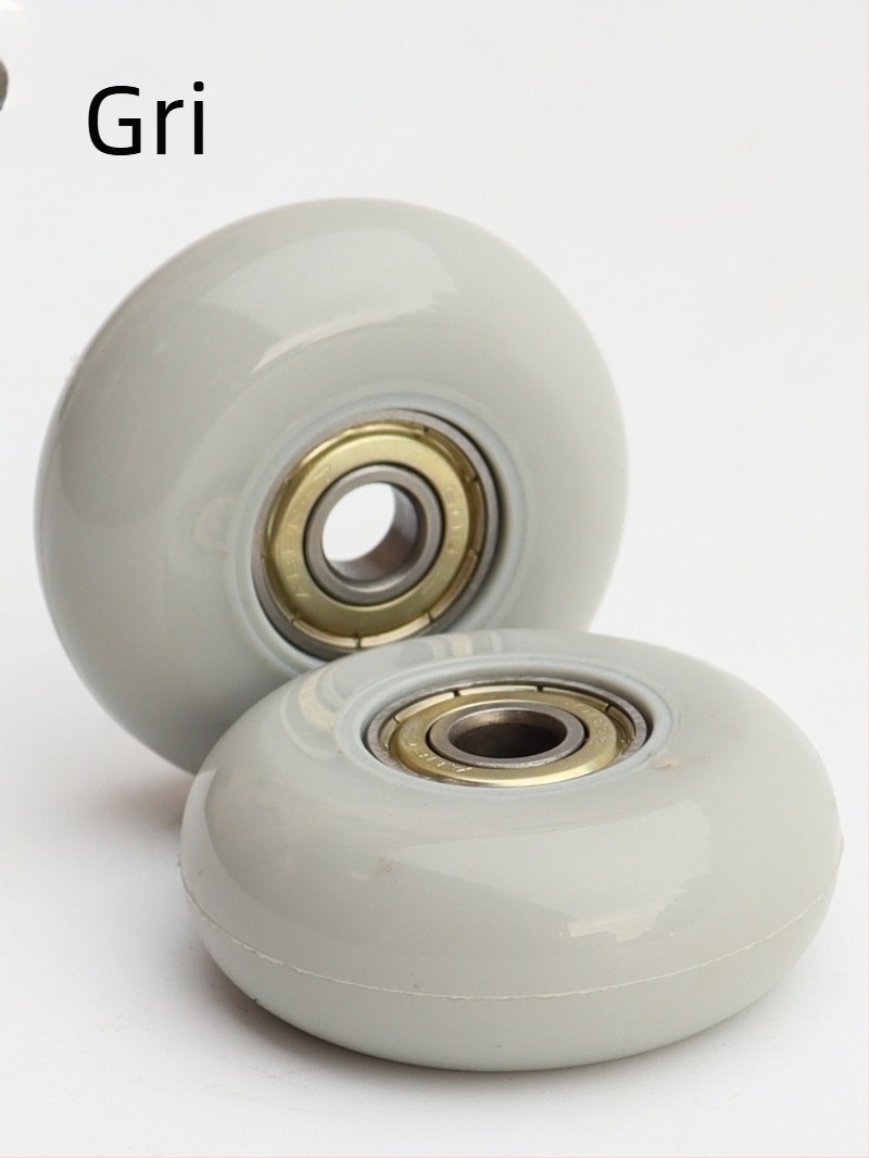 Set roți patine – roți PU, poliuretan, cu rulmenți, utilizare universală