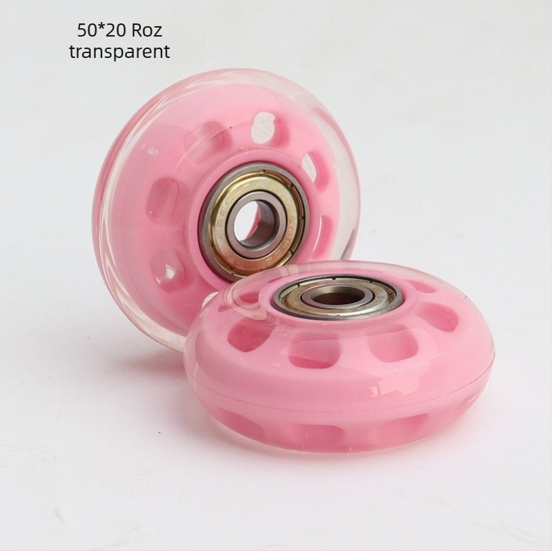 Set roți patine – roți PU, poliuretan, cu rulmenți, utilizare universală