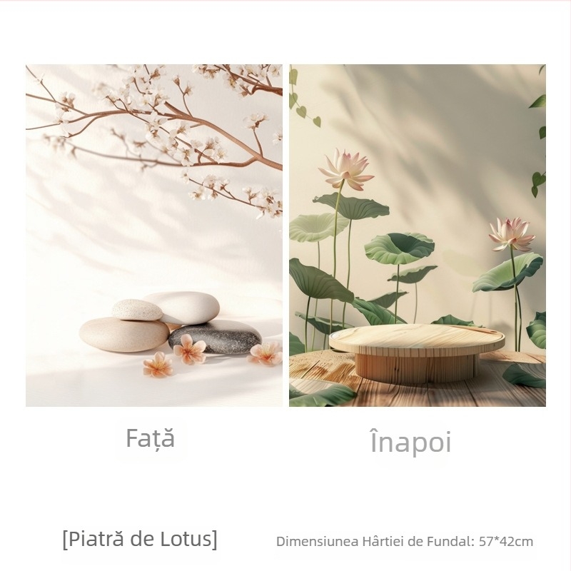 Hârtie de fundal 3D pentru fotografierea produselor — Material: Hârtie, Model: Hârtie de fundal 3D, Greutate: 0,2 kg