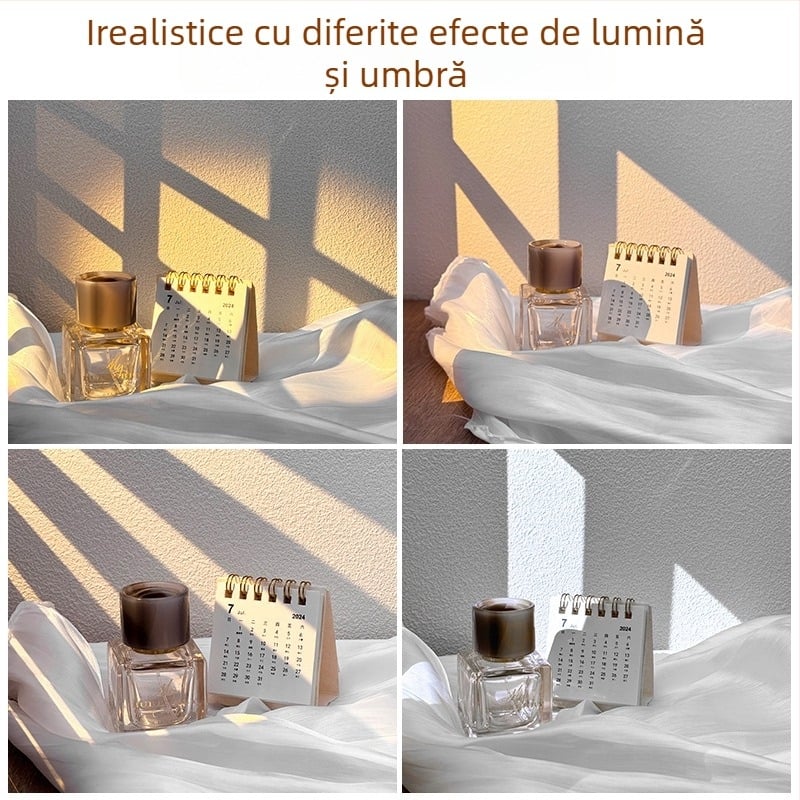 Placă de iluminare și umbre – recuzită pentru fotografierea produselor, natură statică în interior, proiecție