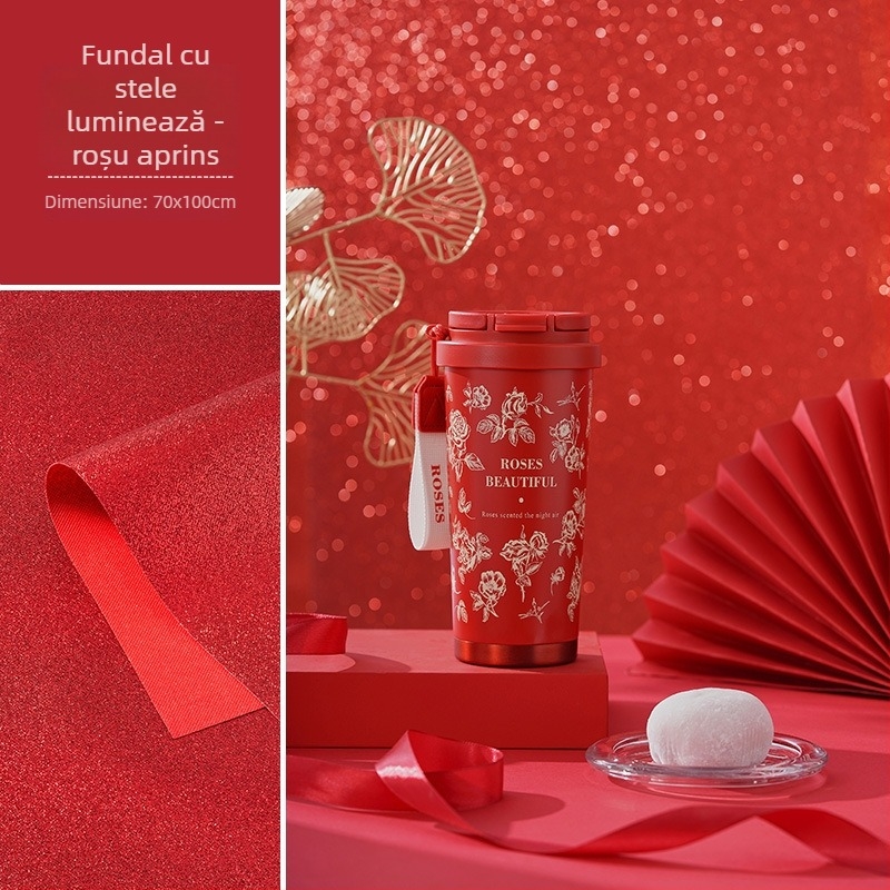 Light and Shadow Stars fundal din pânză pentru fotografia de produs — Temă Anul Nou, pânză nețesută