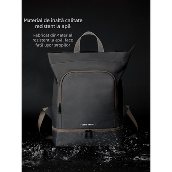 Rucsac impermeabil pentru sporturi acvatice (Material: PU; Căptușeală: poliester; Funcții: impermeabil, respirabil, separare uscat–udat)