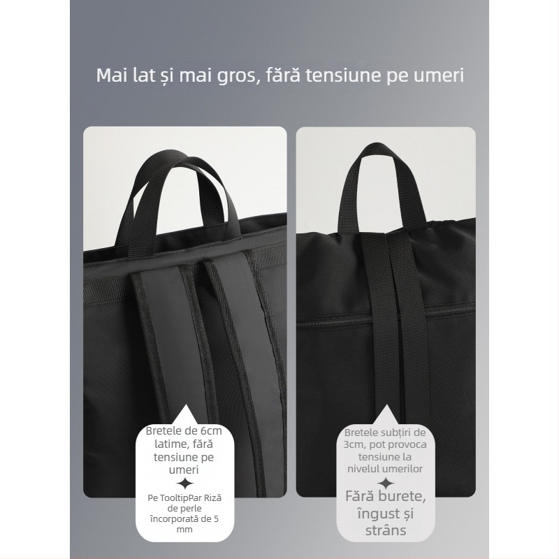 Rucsac impermeabil pentru sporturi acvatice (Material: PU; Căptușeală: poliester; Funcții: impermeabil, respirabil, separare uscat–udat)