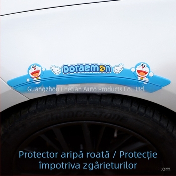 Lanku bandă silicon anti-coliziune pentru arcurile roților, potrivită pentru modelul Ideal, fără personalizare