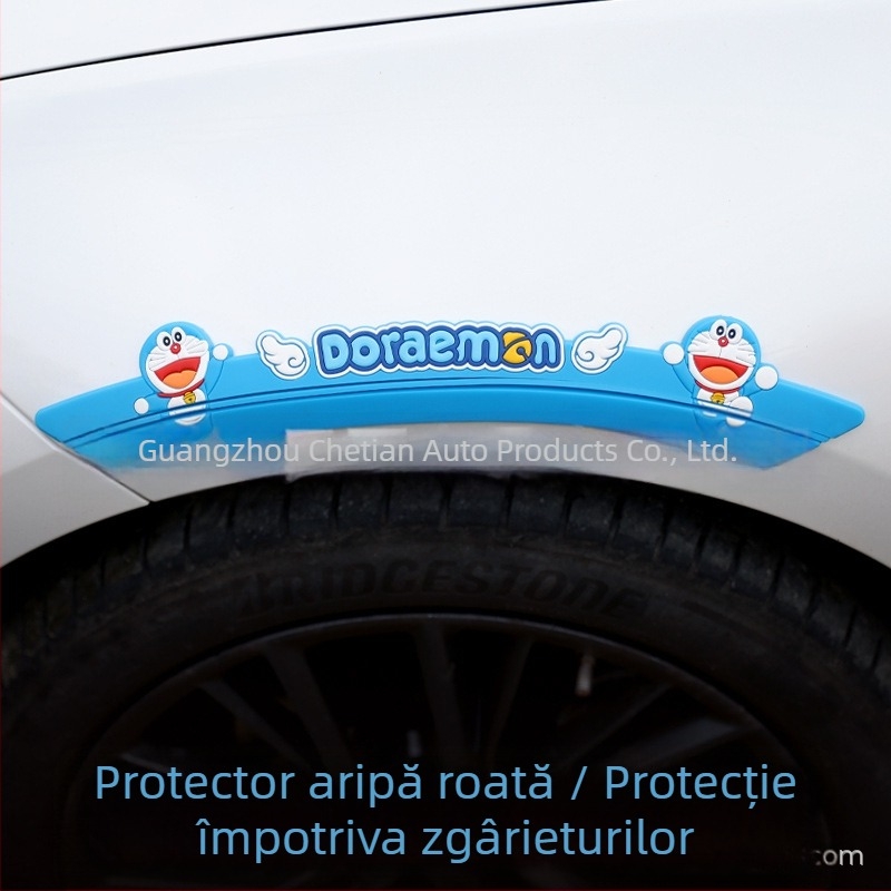 Lanku bandă silicon anti-coliziune pentru arcurile roților, potrivită pentru modelul Ideal, fără personalizare