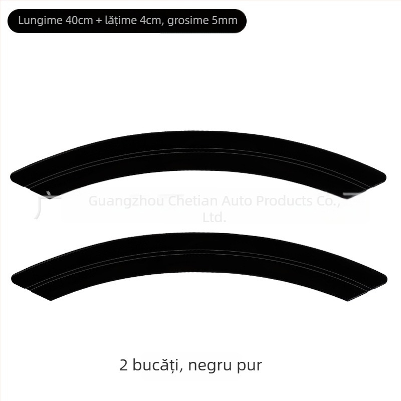 Lanku bandă silicon anti-coliziune pentru arcurile roților, potrivită pentru modelul Ideal, fără personalizare