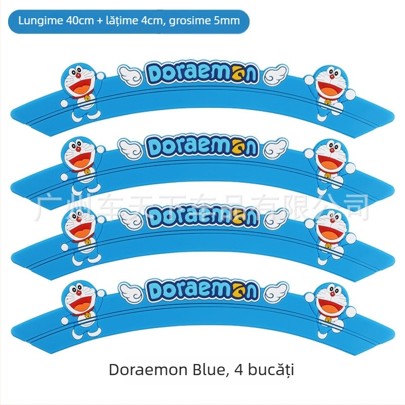 Lanku bandă silicon anti-coliziune pentru arcurile roților, potrivită pentru modelul Ideal, fără personalizare