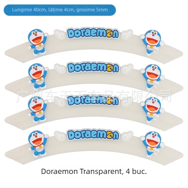 Lanku bandă silicon anti-coliziune pentru arcurile roților, potrivită pentru modelul Ideal, fără personalizare