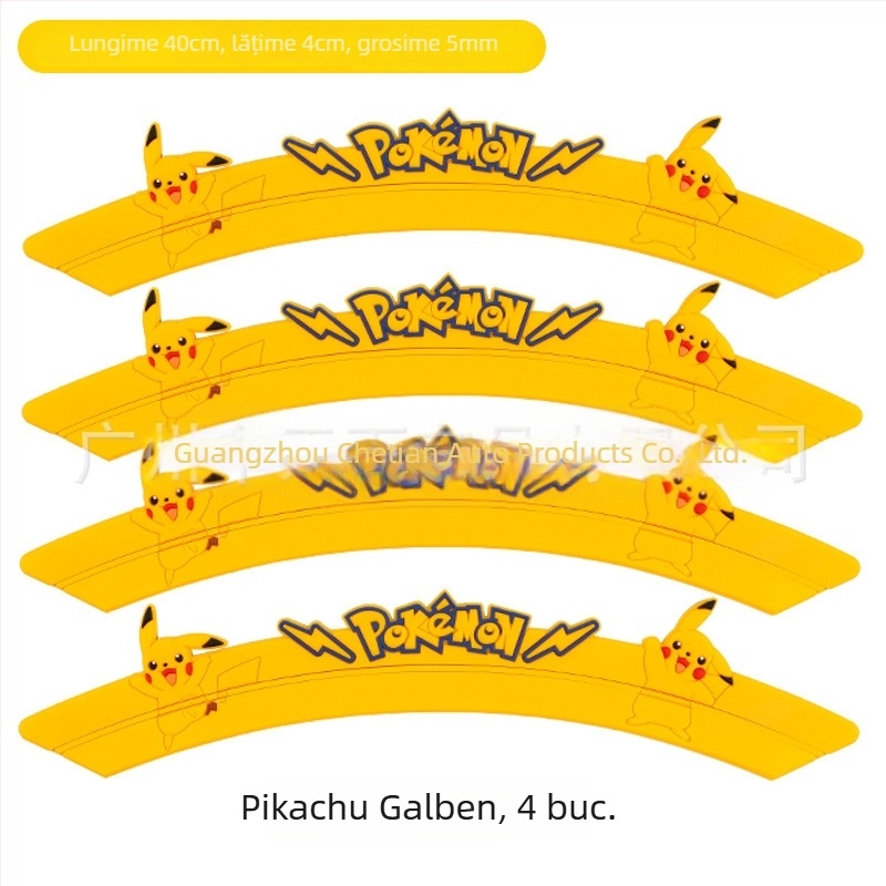 Lanku bandă silicon anti-coliziune pentru arcurile roților, potrivită pentru modelul Ideal, fără personalizare