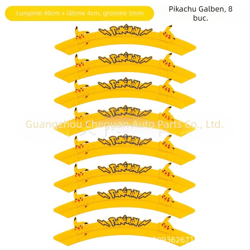 Lanku bandă silicon anti-coliziune pentru arcurile roților, potrivită pentru modelul Ideal, fără personalizare