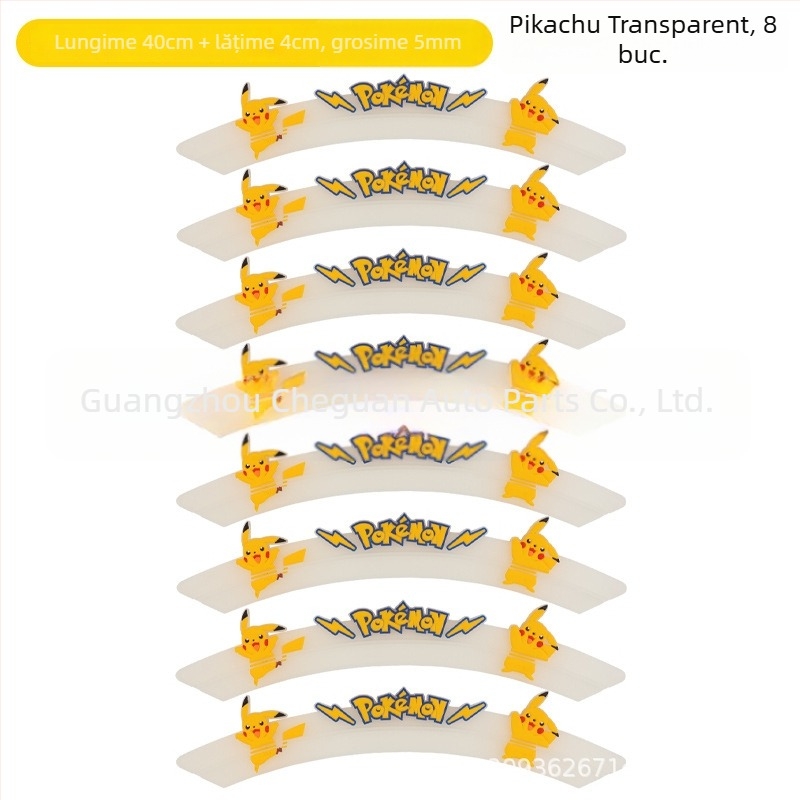 Lanku bandă silicon anti-coliziune pentru arcurile roților, potrivită pentru modelul Ideal, fără personalizare