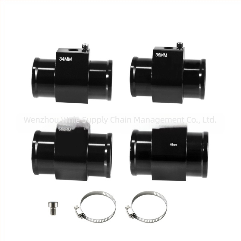 Senzor auto cu trei căi — conector pentru temperatura apei/ulei, TSA100, aliaj de aluminiu, utilizare universală