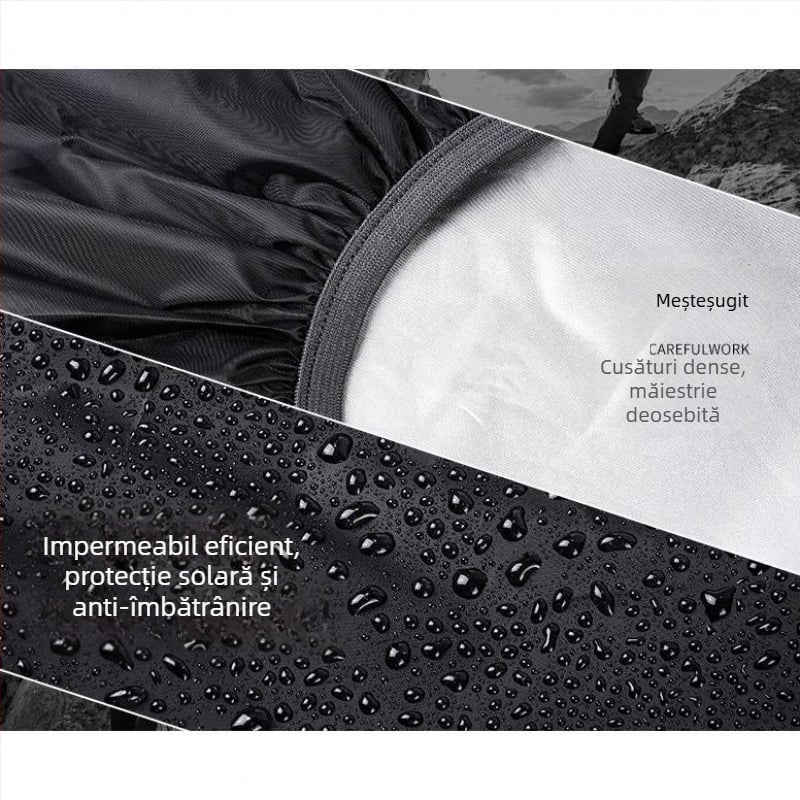 Husă de ploaie pentru rucsac exterior — Cod produs: D2323; Material: Altul; Capacitate: Altă; Categoria: Alte accesorii pentru rucsac