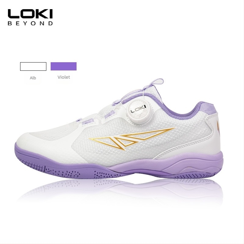 LOKI Thor Pantofi pentru tenis de masă - Unisex, Adulți, Talpă din cauciuc, Rezistenți la uzură, Antiderapante, Respirabili, Generația a treia
