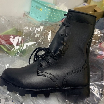 Bocanci tactici – Full Leather Alang High-Top; Piele; Adulți; Bărbați; pentru alergare, ciclism, drumeții și camping.