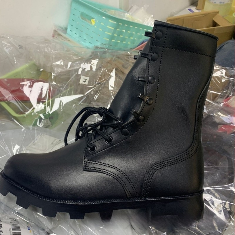 Bocanci tactici – Full Leather Alang High-Top; Piele; Adulți; Bărbați; pentru alergare, ciclism, drumeții și camping.