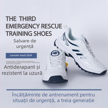 Pantofi de antrenament - Ușori, din nylon, pentru antrenamente în aer liber, stil militar, pentru adulți, unisex (Nylon; Ji Hua 3535; Adulți; Unisex; Exterior)