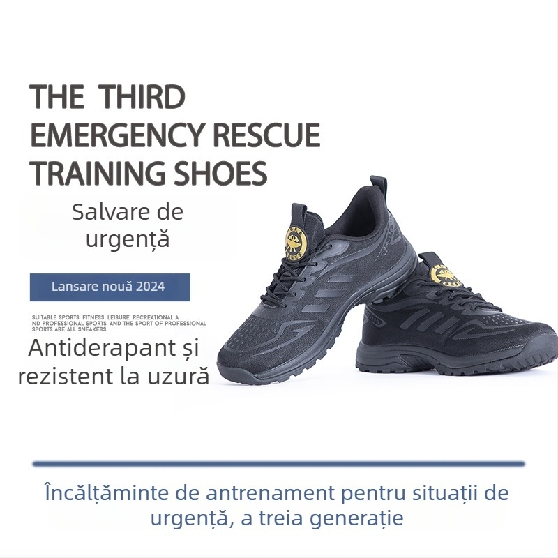 Pantofi de antrenament - Ușori, din nylon, pentru antrenamente în aer liber, stil militar, pentru adulți, unisex (Nylon; Ji Hua 3535; Adulți; Unisex; Exterior)