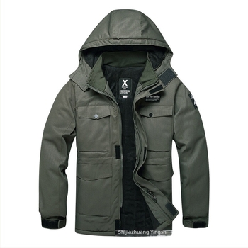 Palton de iarnă pentru lucru, 95% bumbac, căptușeală groasă, rezistent la foc, pentru atelier de sudură