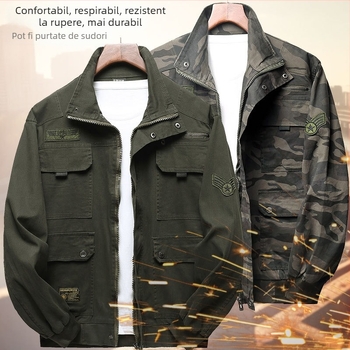 Jachetă bărbați Corduroy cu țesătură principală din in, purtare zilnică, potrivită pentru primăvară, lansare toamnă 2025