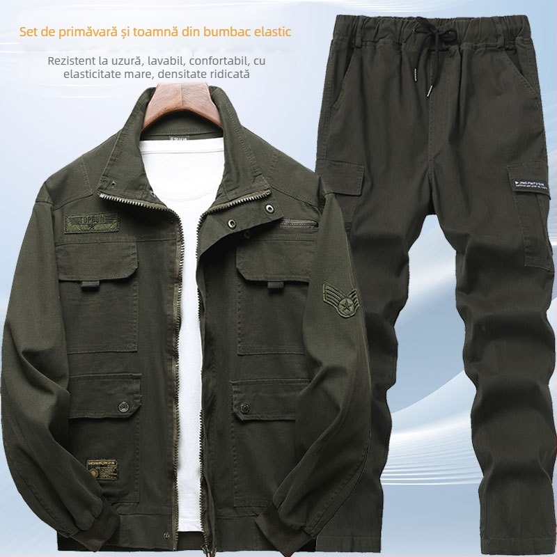 Jachetă bărbați Corduroy cu țesătură principală din in, purtare zilnică, potrivită pentru primăvară, lansare toamnă 2025