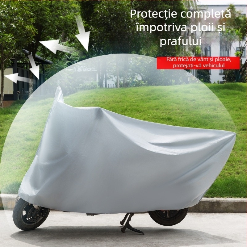 Acoperire pentru mașina electrică — protecție împotriva prafului și a razelor solare, stil japonez simplu
