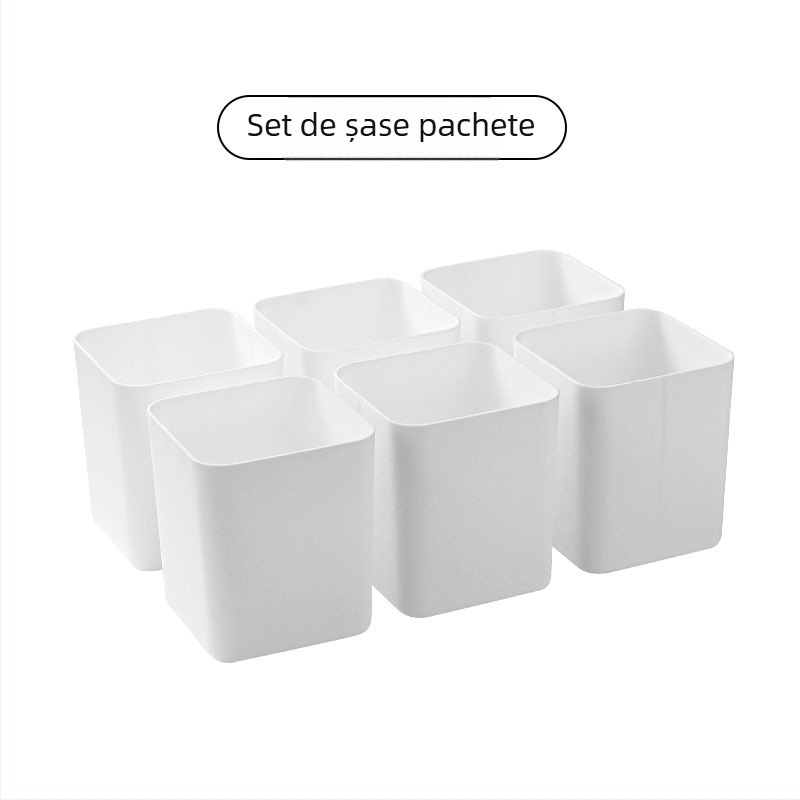 Cutie de depozitare din plastic PP cu capac, model PZS-0828, capacitate 30, rezistentă la praf, pentru jucării, telecomenzi și reviste