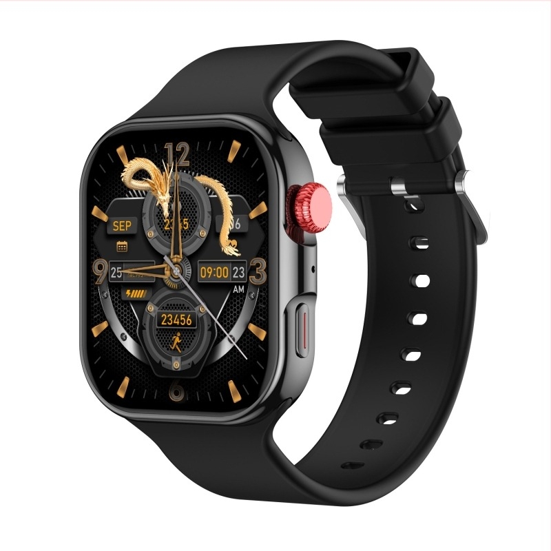 Ceas inteligent cu analiză AI a somnului, monitorizare a ritmului cardiac, detecție a oxigenului din sânge, conectivitate Bluetooth, autonomie a bateriei 7–14 zile