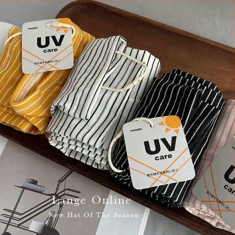 Mâneci UV din Ice Silk cu dungi japoneze – Vara 2022, Stil urban casual, pentru adulți