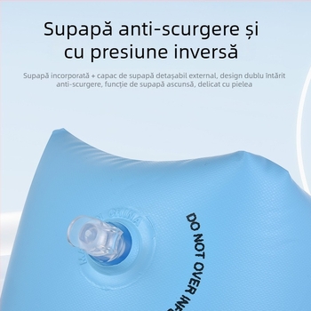Inel de plutire gonflabil pentru copii, PVC cu imprimeu pentru înot