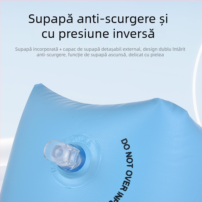 Inel de plutire gonflabil pentru copii, PVC cu imprimeu pentru înot