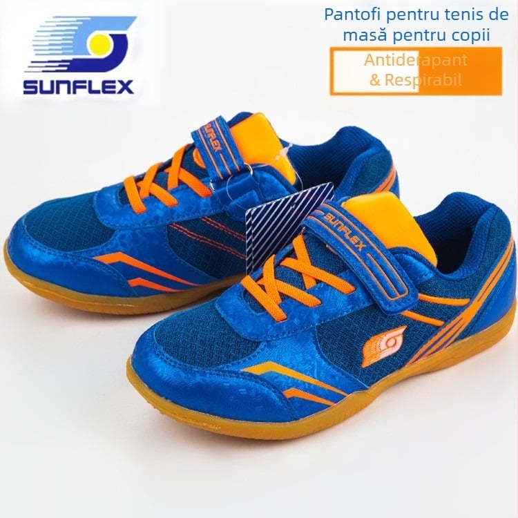 Pantofi de tenis de masă pentru copii, unisex, respirabili, rezistenți la uz, antiderapante